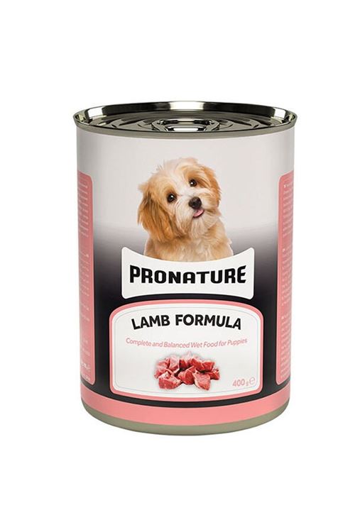 Pronature Kuzu Etli Parça Etli Yavru Köpek Konservesi 400 Gr