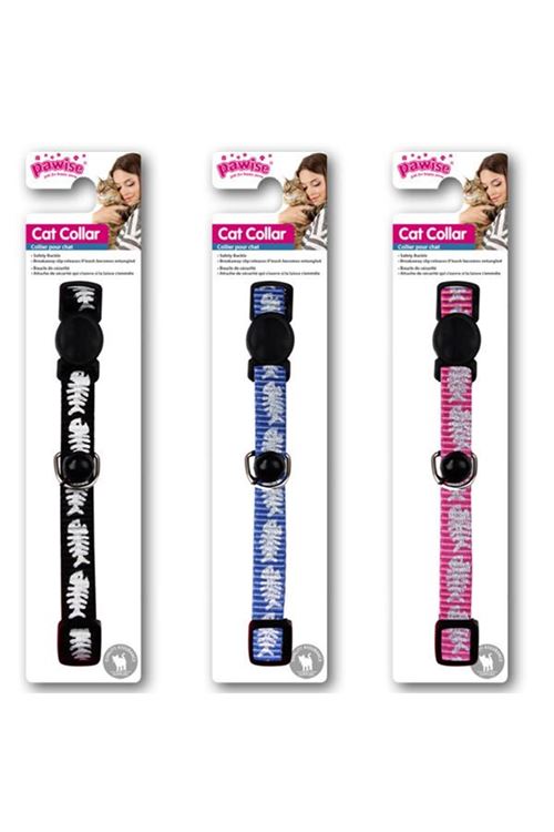 Pawise Kılçık Desenli Kedi Boyun Tasması