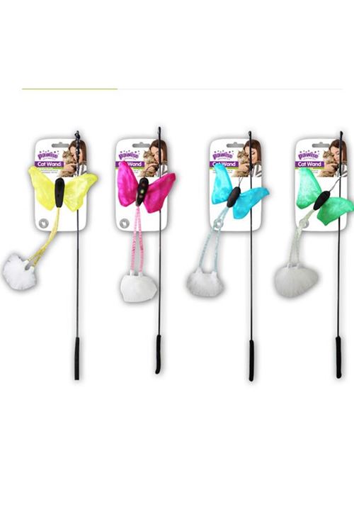 Pawise Kelebekli Olta Kedi Oyuncağı 47 Cm