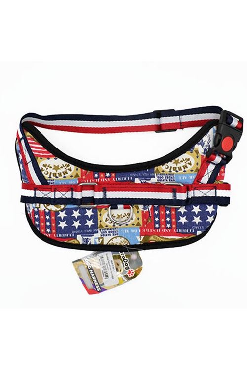 Euro Dog Desenli Fular Tipi Köpek Göğüs Tasması Small