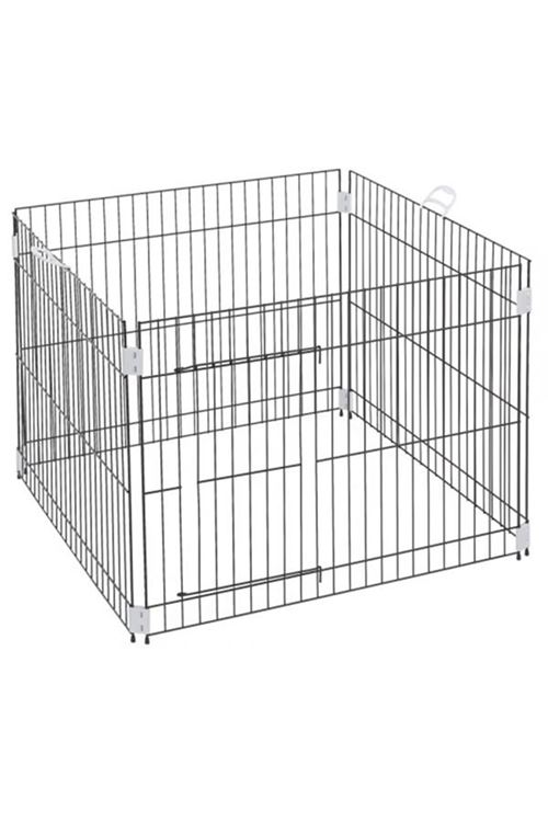 Ferplast Metal Köpek Eğitim Kafesi Siyah 80x80x62 Cm