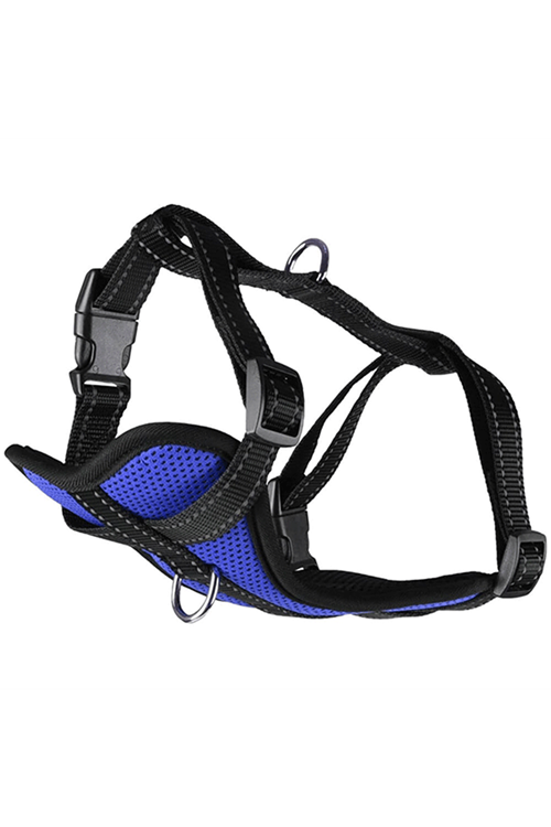 Flamingo Milou Köpek Göğüs Tasması Small Mavi 30-45 Cm