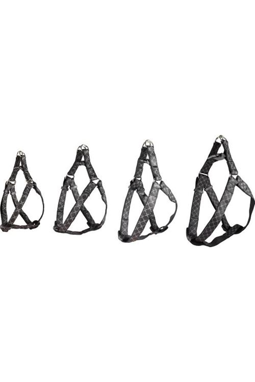 Flamingo Odin Köpek Göğüs Tasması Siyah 45-60 Cm