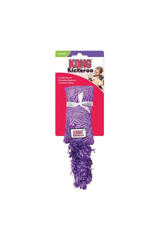 Kong Yavru Kedi Oyuncak, Kediotlu Kickeroo 22 Cm