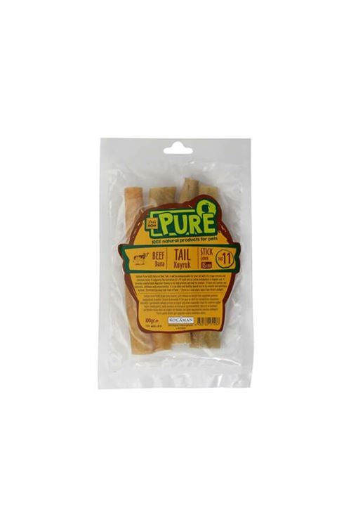 Delibon Kurutulmuş Çubuk Dana Kuyruk Köpek Ödül Maması 15 Cm 100 Gr