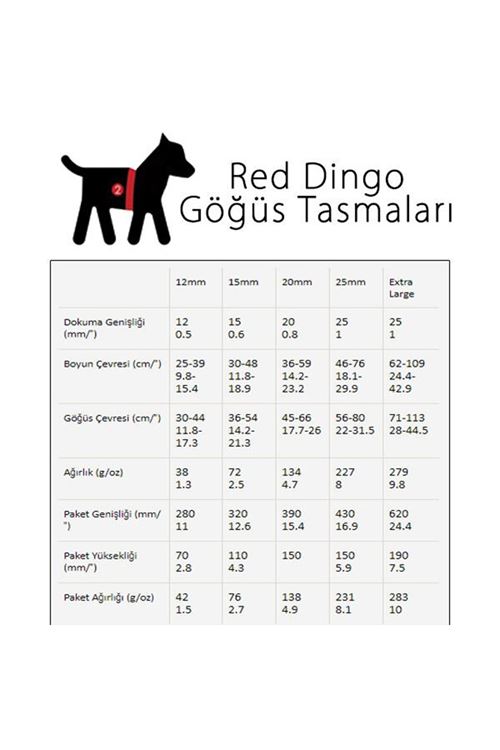 Red Dingo Bone Yard Desenli Köpek Göğüs Tasması Pembe 25 Mm