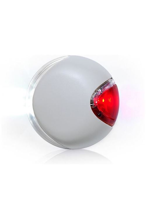 Flexi Tasma Led Işık Köpek Tasma Aparatı Gri