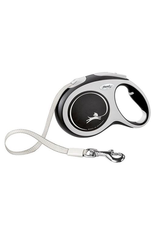 Flexi New Comfort Şerit Otomatik Köpek Gezdirme Tasması Large Siyah 5 Mt