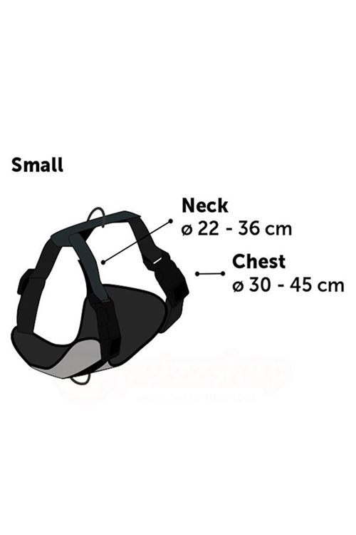 Flamingo Milou Köpek Göğüs Tasması Small Fuşya 30-45 Cm