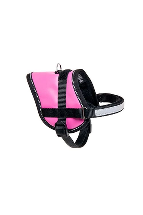 Flamingo Eeny Mini Köpek Göğüs Tasması Pembe 31-40 Cm