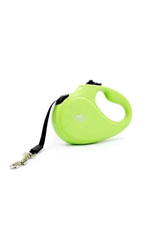 Doggie Master Otomatik Köpek Uzatma Tasması Large Yeşil 50 Kg 5 Mt