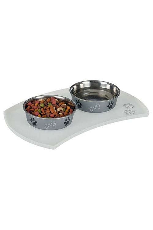 Trixie Kedi ve Köpek Silikon Servis Altlığı Şeffaf 51x27 Cm