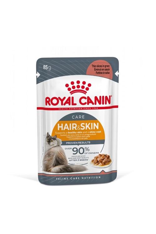 Royal Canin Hair Skin Pouch Konserve Kedi Maması 85 Gr