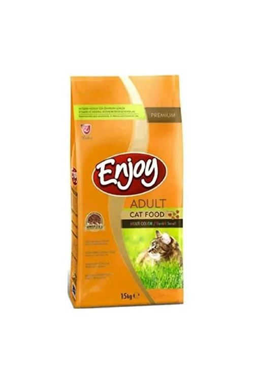 Enjoy Multi Color Tavuklu Yetişkin Kedi Maması 15 Kg