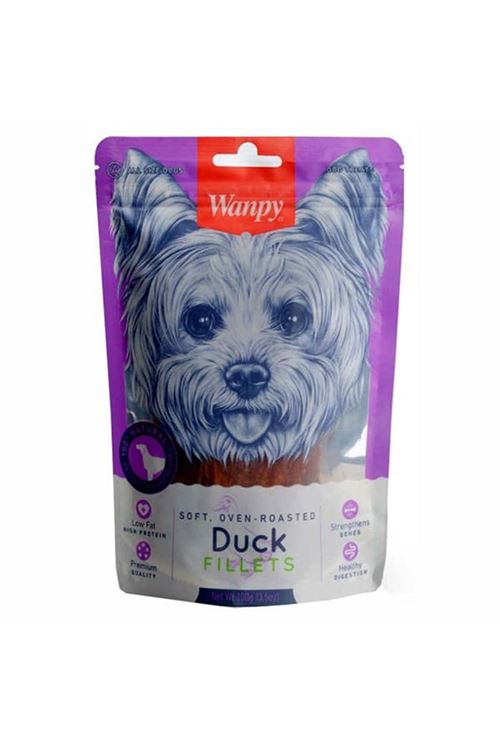 Wanpy Yumuşak Ördekli Fileto Köpek Ödül Maması 100 Gr