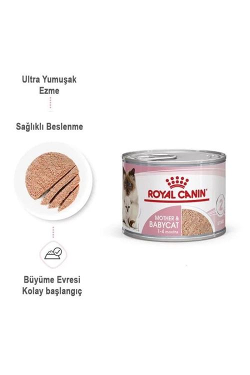 Royal Canin Mother Babycat Konserve Yavru Kedi Maması 195 Gr