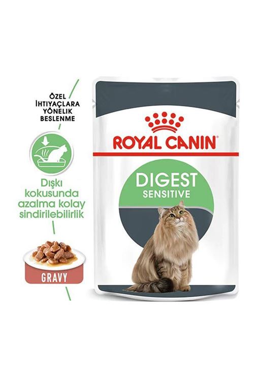 Royal Canin Digestive Sensitive Gravy Pouch Kedi Maması 85 Gr