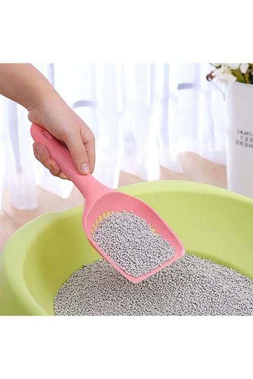 Moderna Handy Plastik Kedi Kumu Küreği Medium Gri