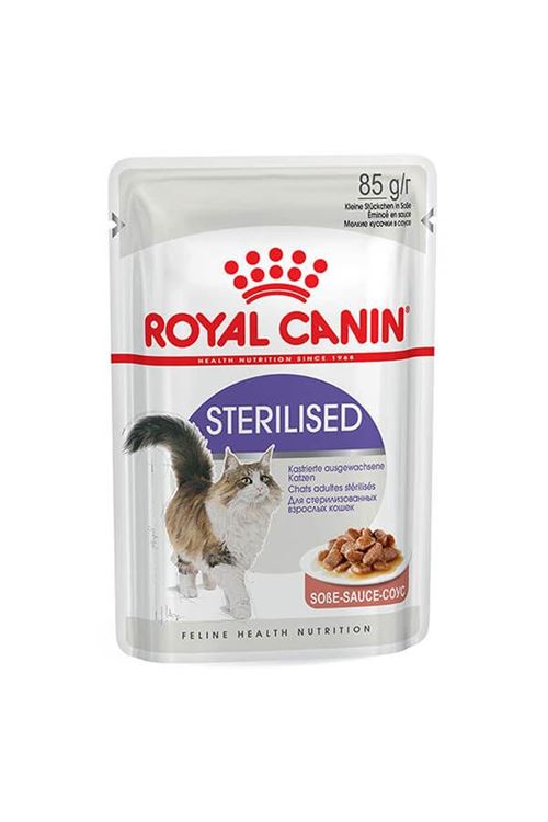 Royal Canin Sterilised Gravy Pouch Kısırlaştırılmış Kedi Maması 85 Gr