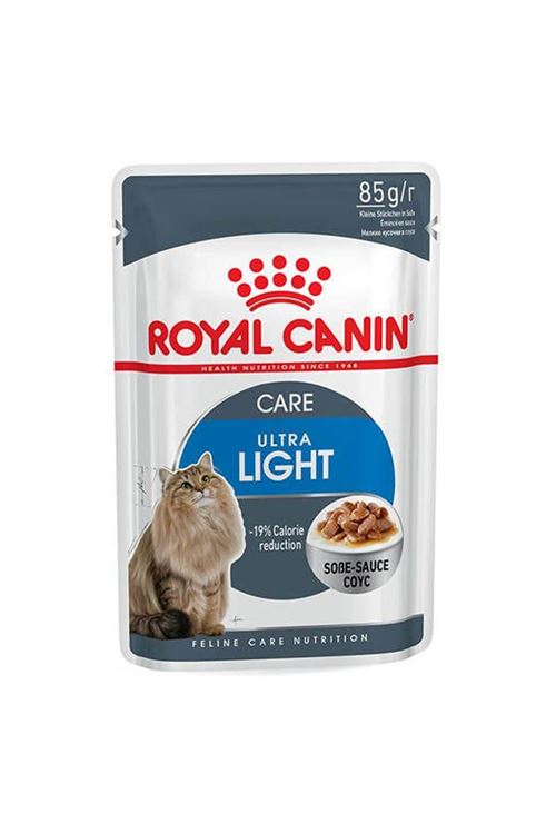 Royal Canin Ultra Light Gravy Pouch Diyet Kedi Maması 85 Gr