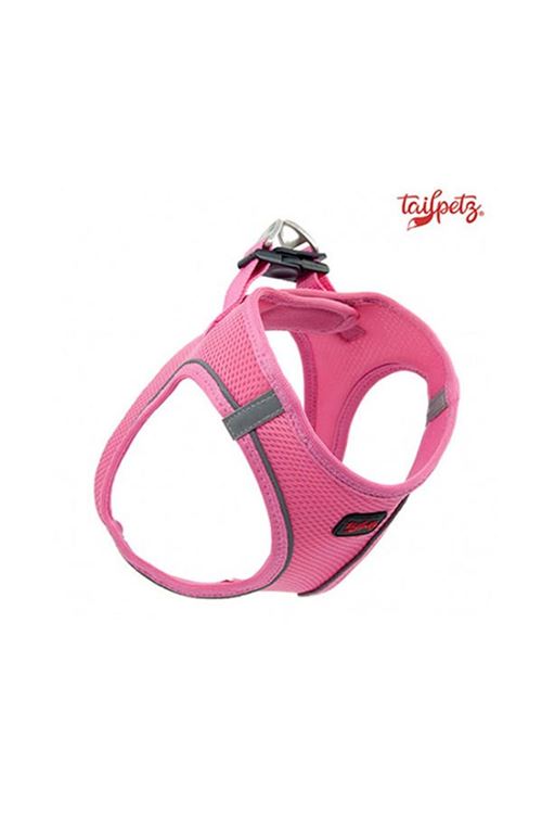 Tailpetz Air Mesh Köpek Göğüs Tasması (3XS) Pembe