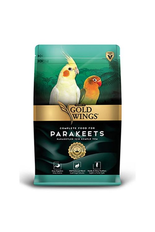 Gold Wings Premium Paraket Yemi 1 Kg