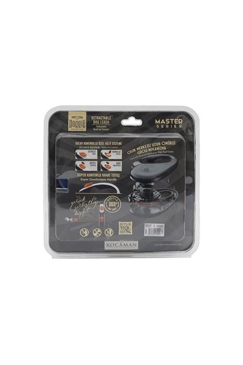 Doggie Master Otomatik Köpek Uzatma Tasması Large Royal Mavi 50 Kg 5 Mt