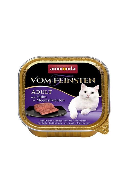 Animonda Tavuk ve Deniz Mahsüllü Yetişkin Konserve Kedi Maması 100 Gr