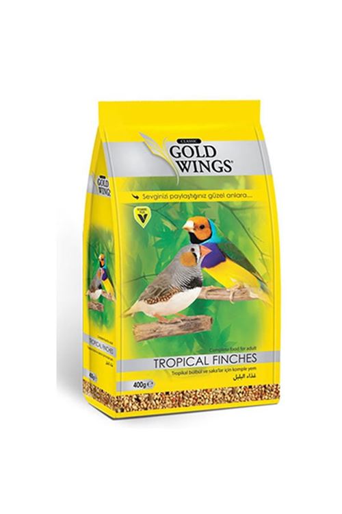 Gold Wings Tropical Finch Kuş Yemi 400 Gr