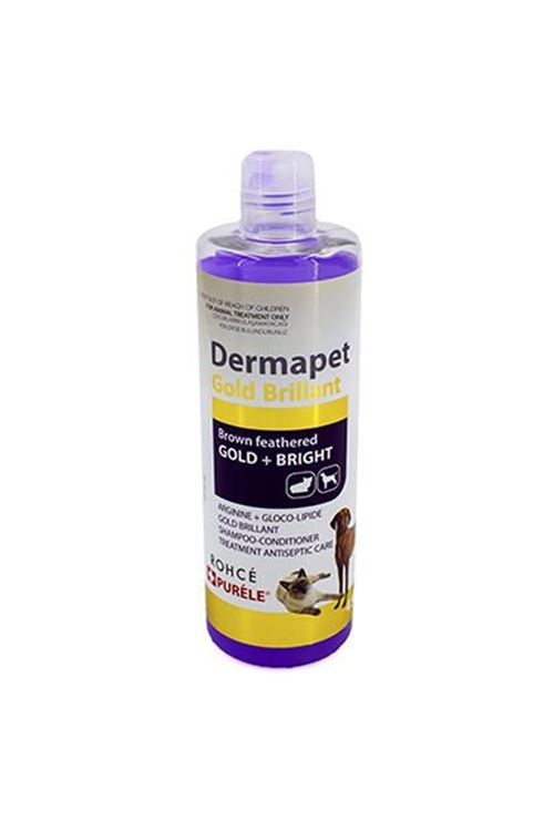 Purele Dermapet Dermatolojik Kahverengi Kedi ve Köpek Şampuanı 450 Ml