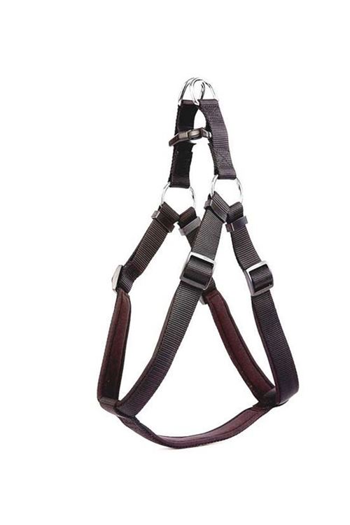 Doggie Comfort Dokuma Ronin Köpek Göğüs Tasması Xxlarge Siyah 2.5x70-80 Cm