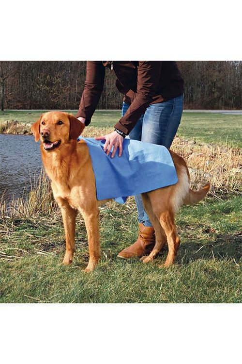 Trixie Köpek ve Kedi Havlusu Mavi 66x43 Cm