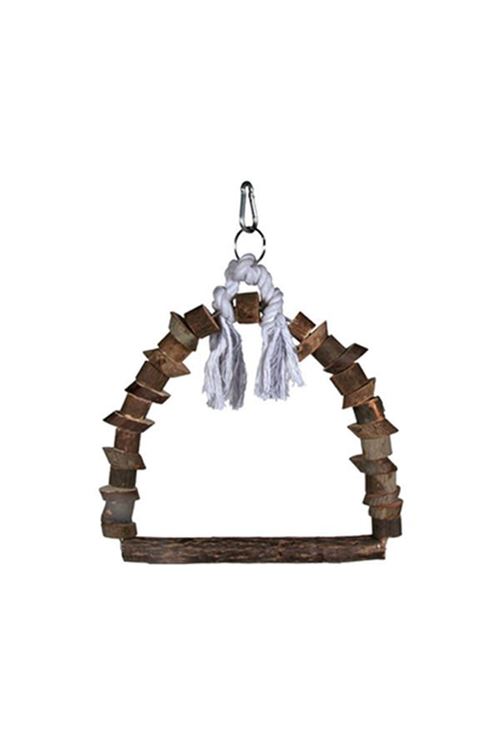 Trixie Beyaz İpli Doğal Kuş Tüneği 22x29 Cm