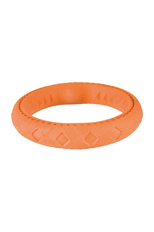Trixie Termoplastik Yüzen Halka Köpek Oyuncağı Sarı 25 Cm