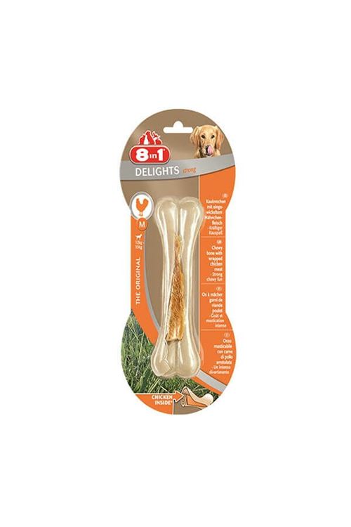 8 In 1 Delights Tavuklu Köpek Kemik Ödülü Large 130 Gr