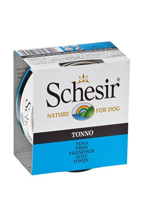 Schesir Ton Balıklı Jöleli Konserve Köpek Maması 150 Gr