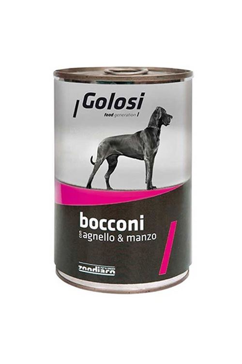 Golosi Sığır ve Kuzu Etli Yetişkin Köpek Konservesi 400 Gr