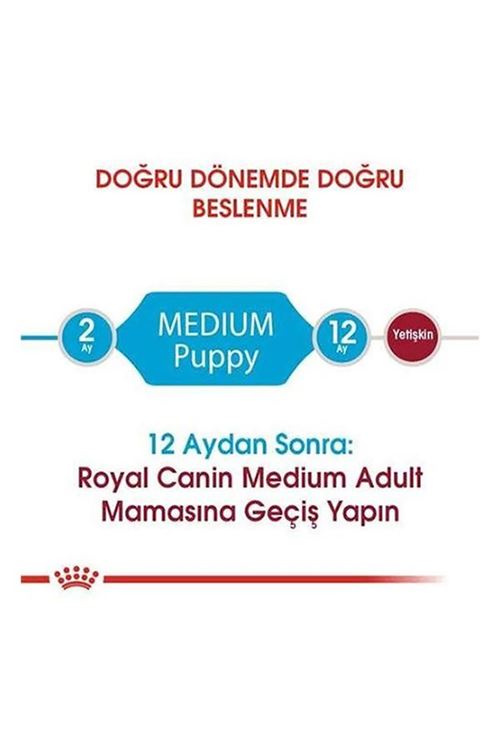Royal Canin Medium Puppy Yavru Köpek Maması 4 Kg