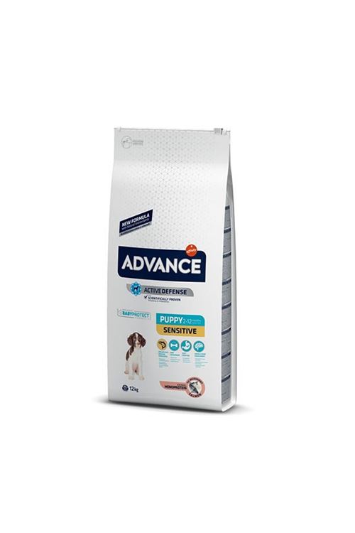 Advance Puppy Sensitive Somonlu Hassas Yavru Köpek Maması 12 Kg