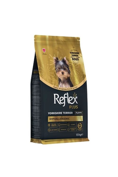 Reflex Plus Yorkshire Terrier Hypoallergenic Tavuklu Yavru Köpek Maması 1.5 Kg