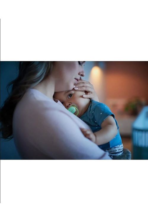 Philips Avent Ultra Air Night Karanlıkta Parlar Gece Emziği 0-6 ay Kız SCF376/19