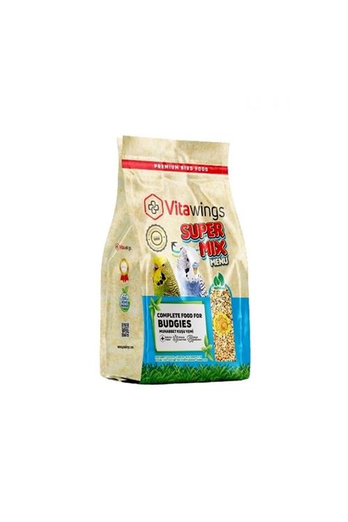 Vitawings Süper Ballı Muhabbet Kuş Yemi 800 Gr