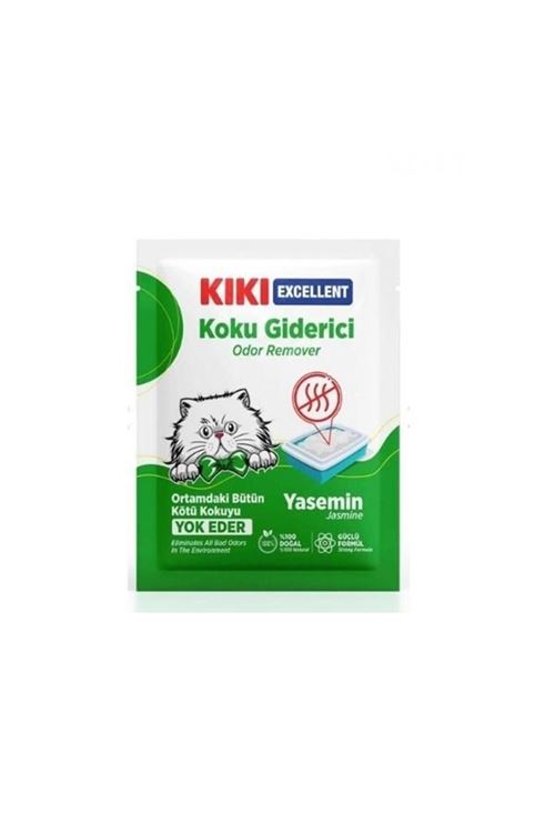 Kiki Excellent Yasemin Kokulu Kedi Kumu Koku Giderici 25 Gr