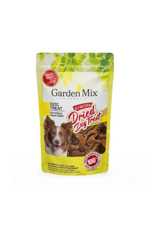 Garden Mix Kurutulmuş Tavuk Boyun Köpek Ödül Maması 100 Gr