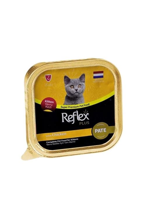 Reflex Plus Pate Tavuk Etli Yavru Konserve Kedi Maması 85 Gr