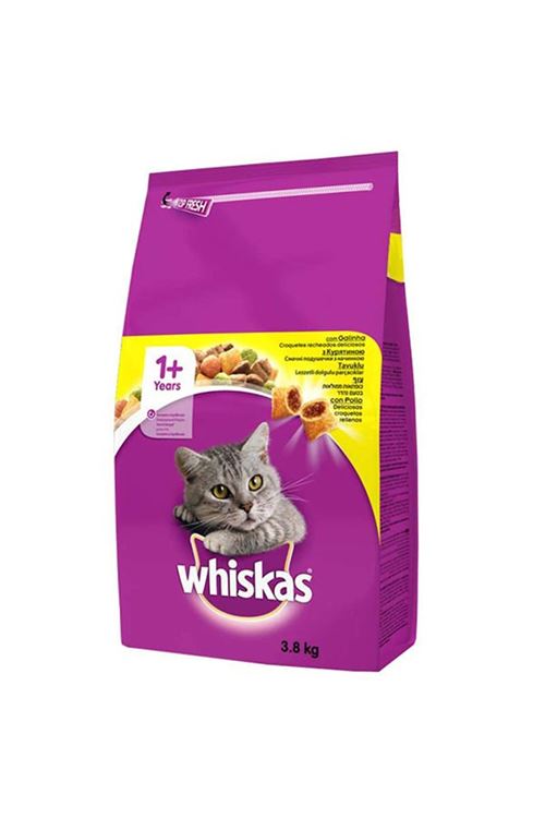 Whiskas Tavuklu ve Sebzeli Yetişkin Kedi Maması 3.8 Kg