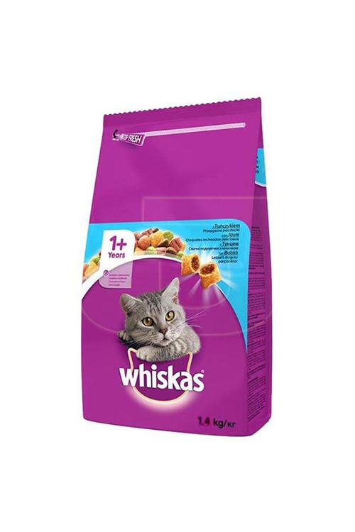 Whiskas Ton Balıklı ve Sebzeli Yetişkin Kedi Maması 1.4 Kg