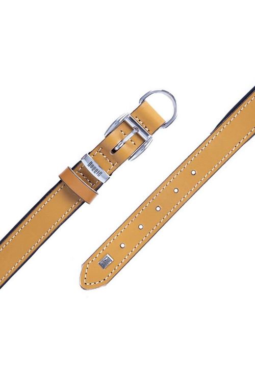 Doggie Konfor Deri Köpek Boyun Tasması Medium Camel 2.5x37-45 Cm