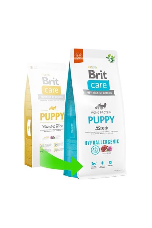 Brit Care Hypo-Allergenic Kuzu Etli Yavru Köpek Maması 3 Kg