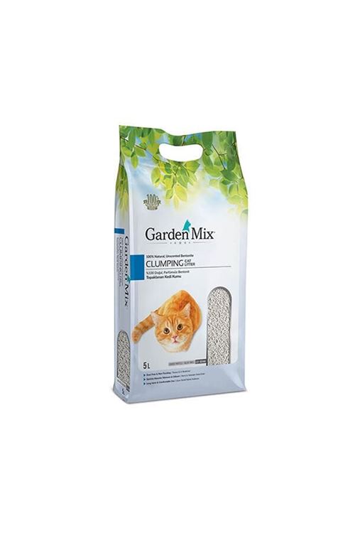 Garden Mix Kalın Taneli Kokusuz Kedi Kumu 5 Lt